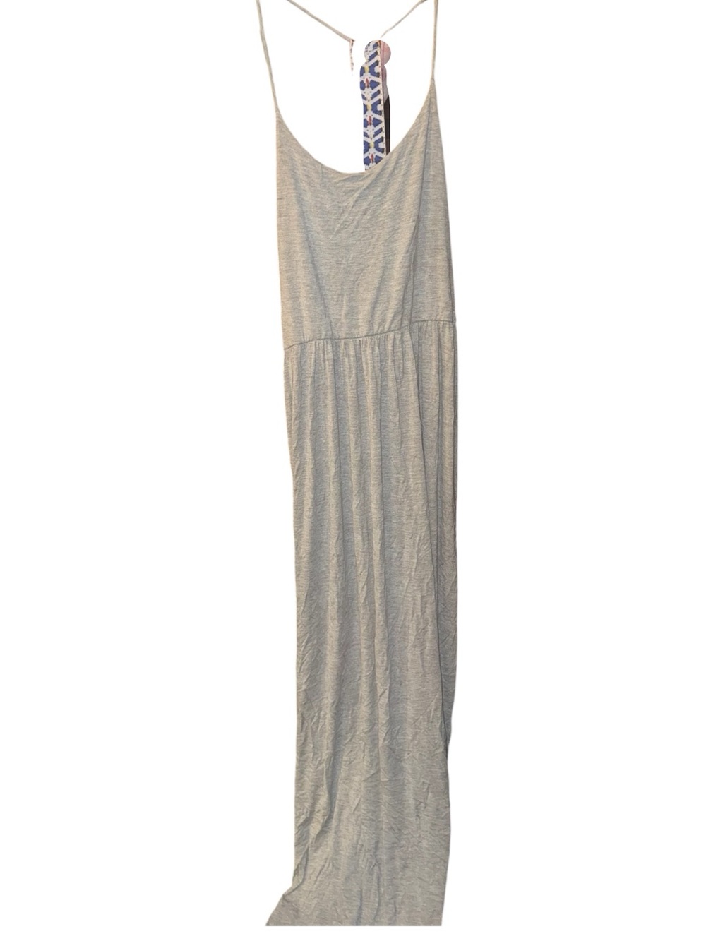 finn & clover Light Gray Sleeveless Maxi Dress